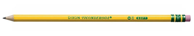 Dixon Ticonderoga #2 pencil – classic American writing pencil